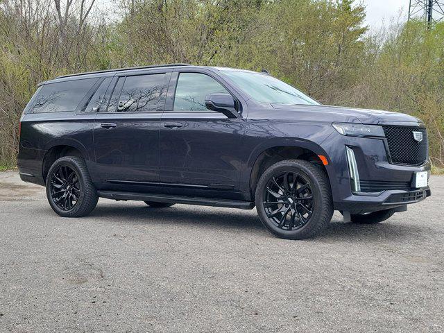 used 2023 Cadillac Escalade ESV car, priced at $77,225