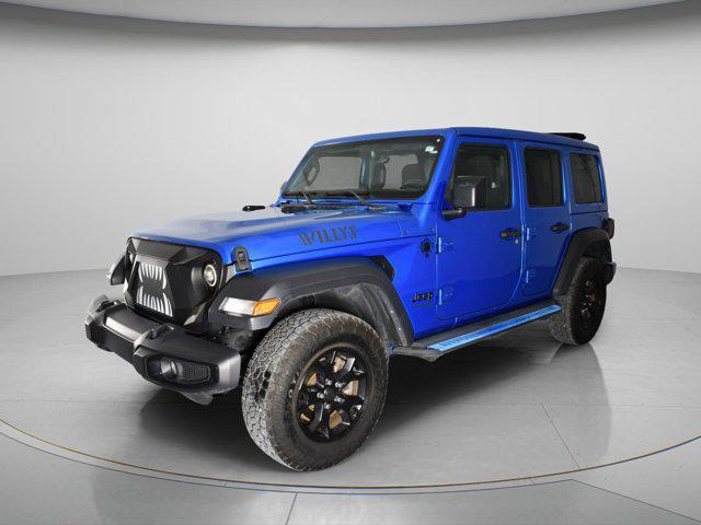 used 2021 Jeep Wrangler car, priced at $21,925