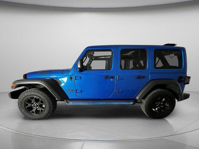 used 2021 Jeep Wrangler car, priced at $21,925
