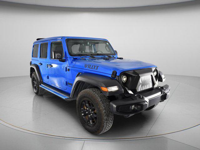 used 2021 Jeep Wrangler car, priced at $21,925