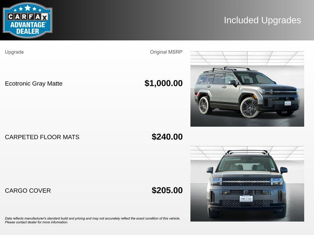 new 2025 Hyundai SANTA FE HEV car, priced at $49,325