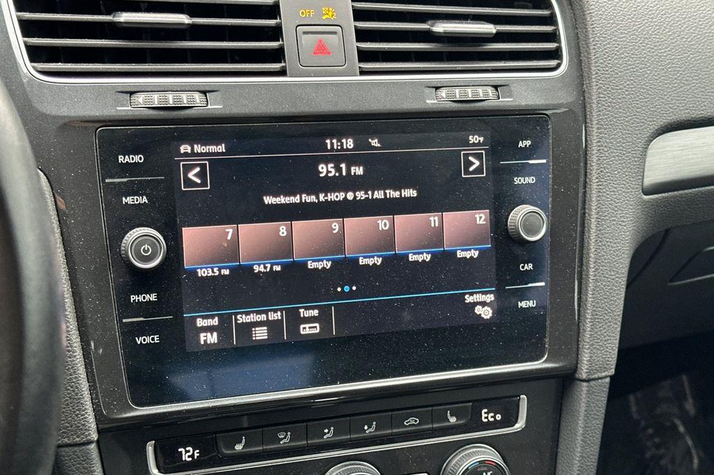 used 2019 Volkswagen e-Golf car, priced at $14,858