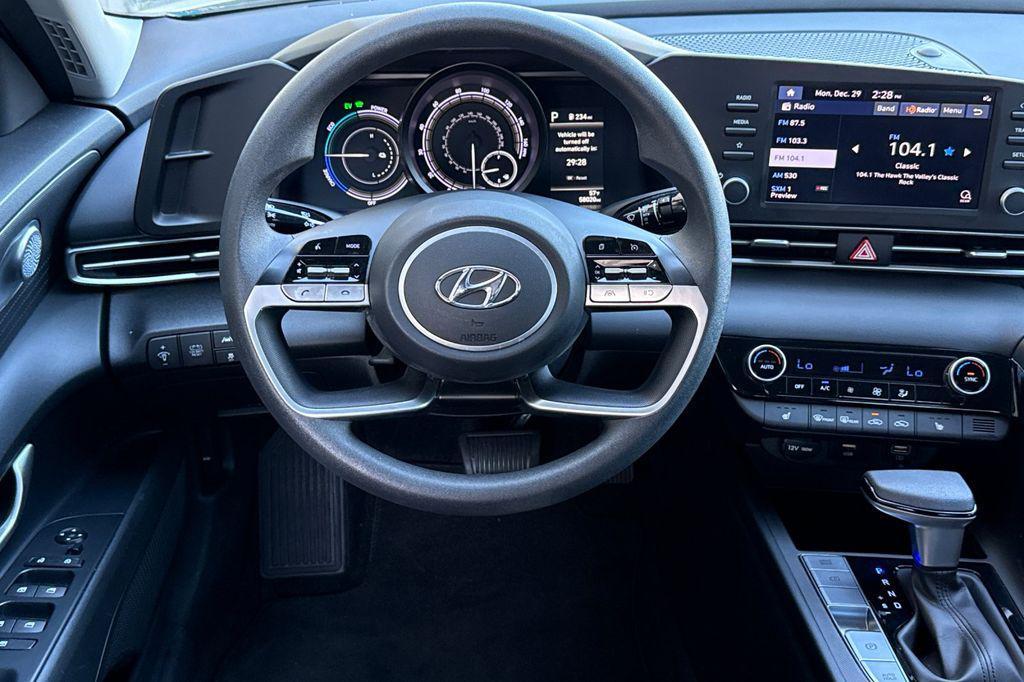 used 2023 Hyundai ELANTRA HEV car, priced at $19,195