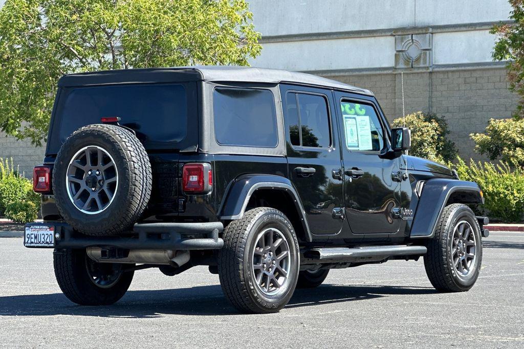 used 2021 Jeep Wrangler Unlimited car, priced at $21,930