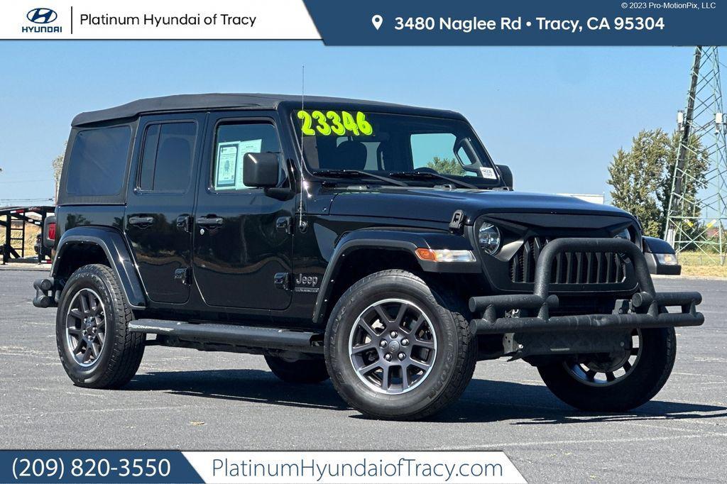 used 2021 Jeep Wrangler Unlimited car, priced at $21,930