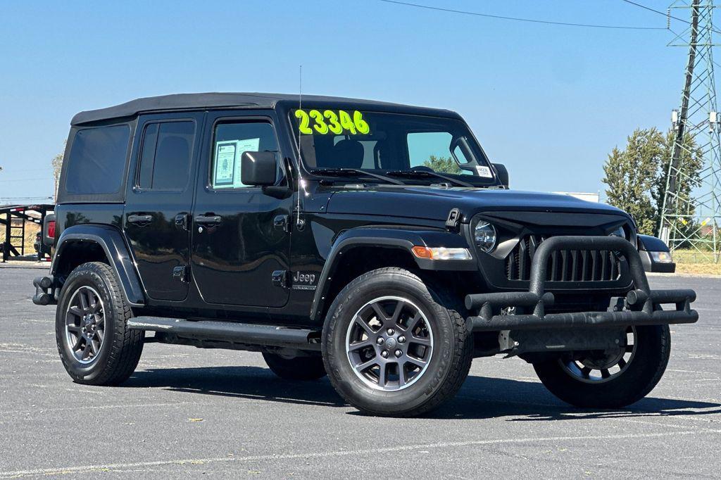 used 2021 Jeep Wrangler Unlimited car, priced at $21,930