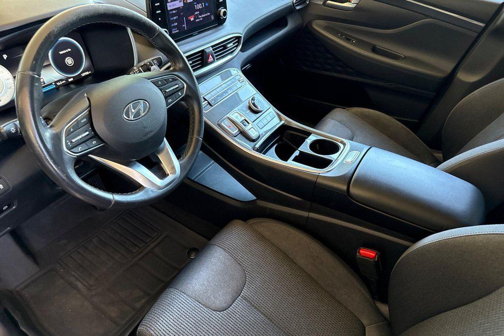 used 2021 Hyundai Santa Fe car, priced at $14,998