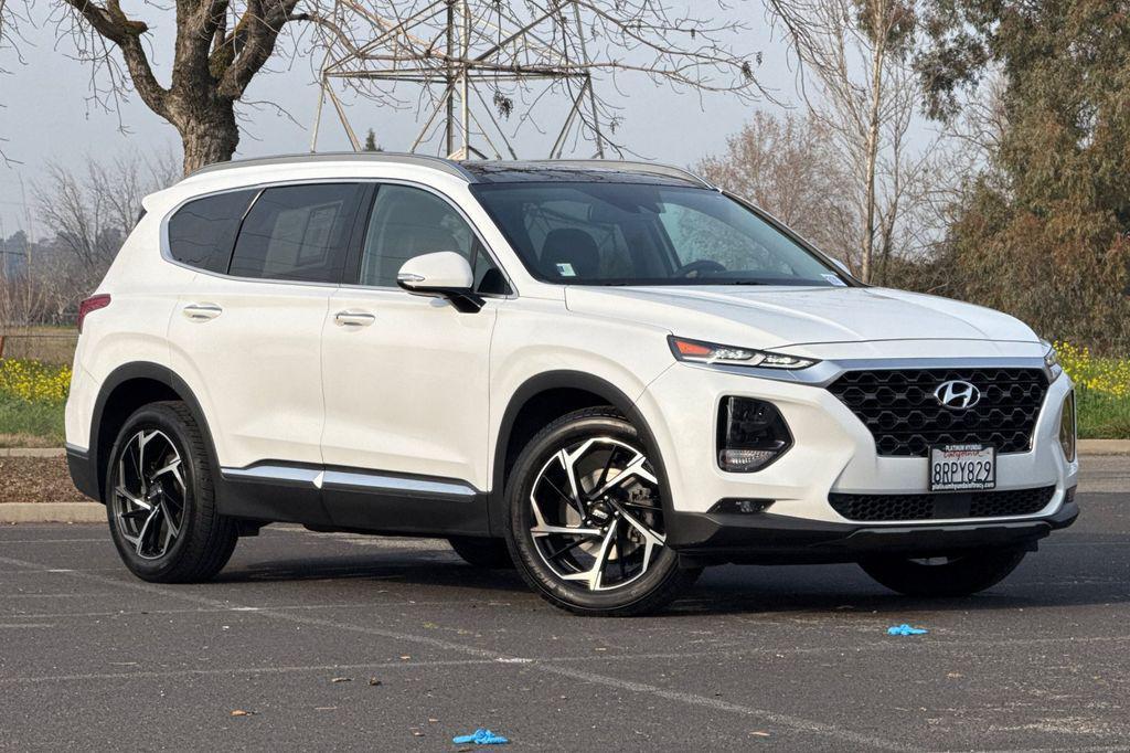 used 2020 Hyundai Santa Fe car, priced at $19,995