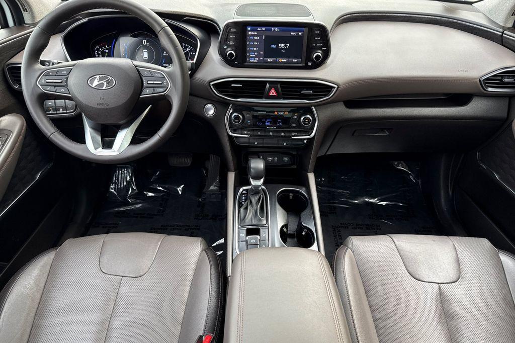 used 2020 Hyundai Santa Fe car, priced at $19,995