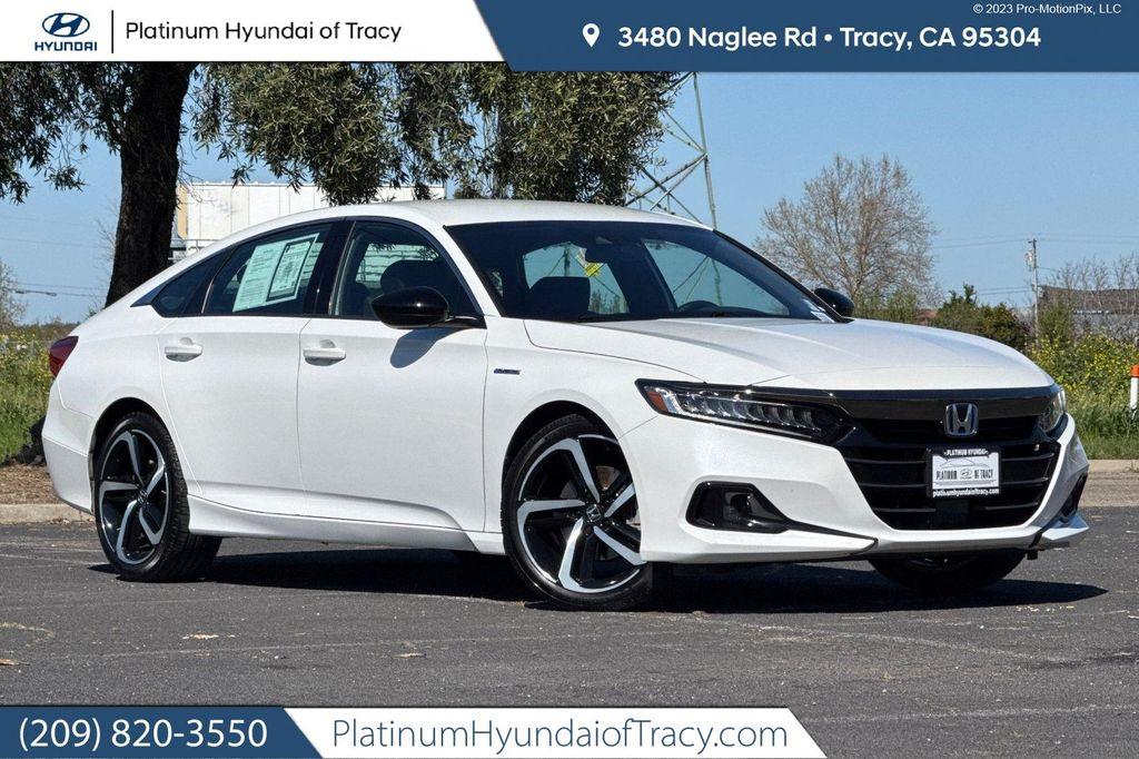 used 2022 Honda Accord Hybrid car, priced at $22,458