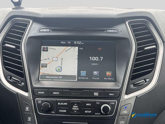 used 2017 Hyundai Santa Fe car, priced at $14,358