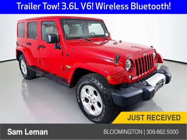 used 2014 Jeep Wrangler Unlimited car, priced at $22,312