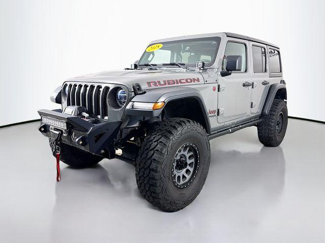 used 2018 Jeep Wrangler Unlimited car, priced at $30,705