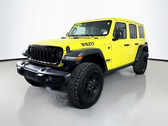 used 2024 Jeep Wrangler car, priced at $35,407