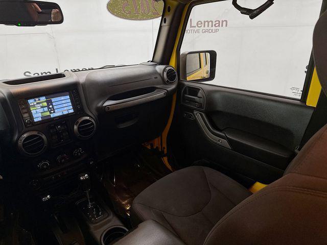 used 2015 Jeep Wrangler Unlimited car, priced at $12,900