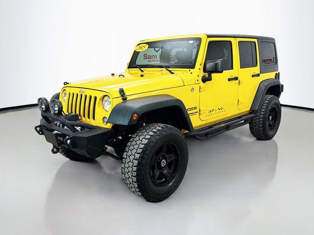 used 2015 Jeep Wrangler Unlimited car, priced at $12,900