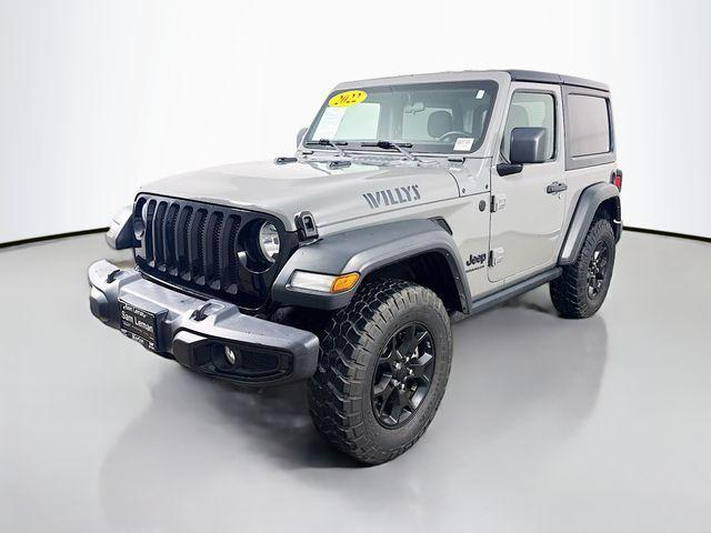 used 2022 Jeep Wrangler car, priced at $27,978