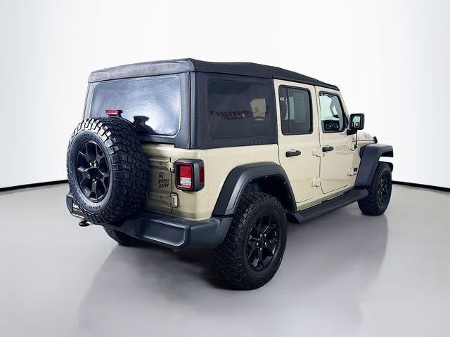 used 2022 Jeep Wrangler Unlimited car, priced at $26,500