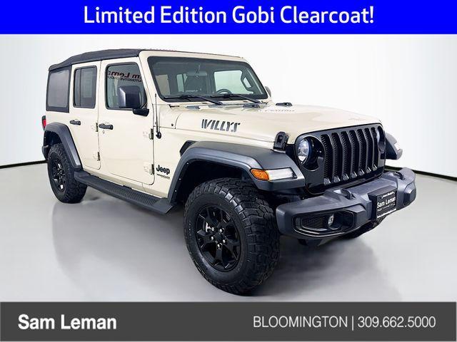 used 2022 Jeep Wrangler Unlimited car, priced at $26,500