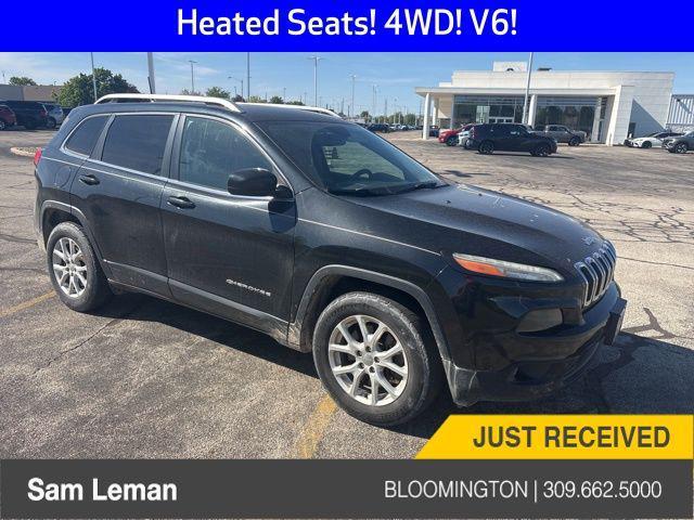 used 2015 Jeep Cherokee car, priced at $12,410