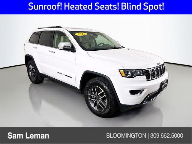 used 2021 Jeep Grand Cherokee car, priced at $14,990