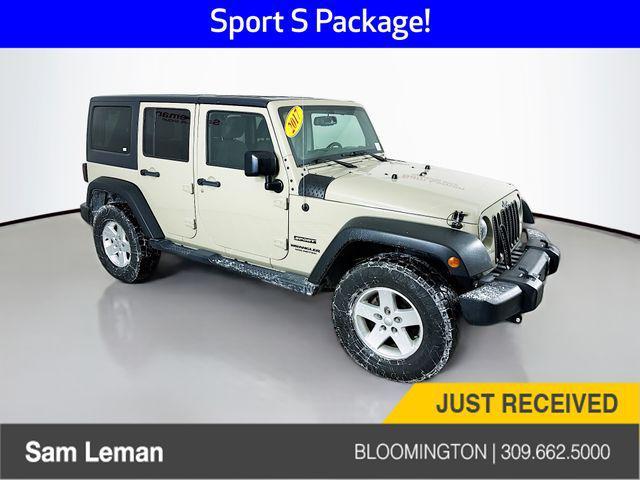 used 2017 Jeep Wrangler Unlimited car, priced at $13,500