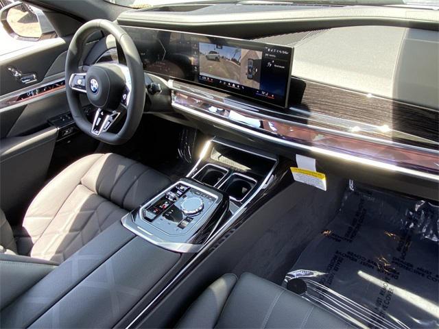 new 2025 BMW 740 car, priced at $104,875
