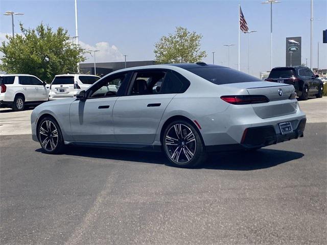 new 2025 BMW 740 car, priced at $104,875