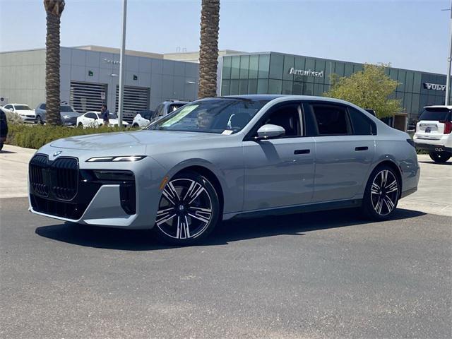 new 2025 BMW 740 car, priced at $104,875