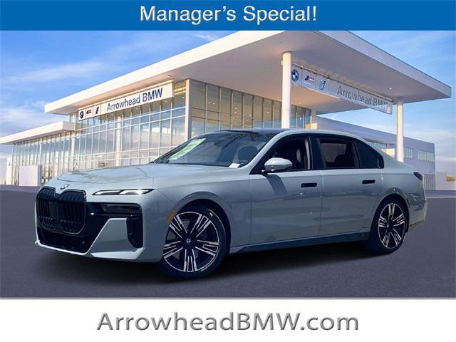 new 2025 BMW 740 car, priced at $104,875