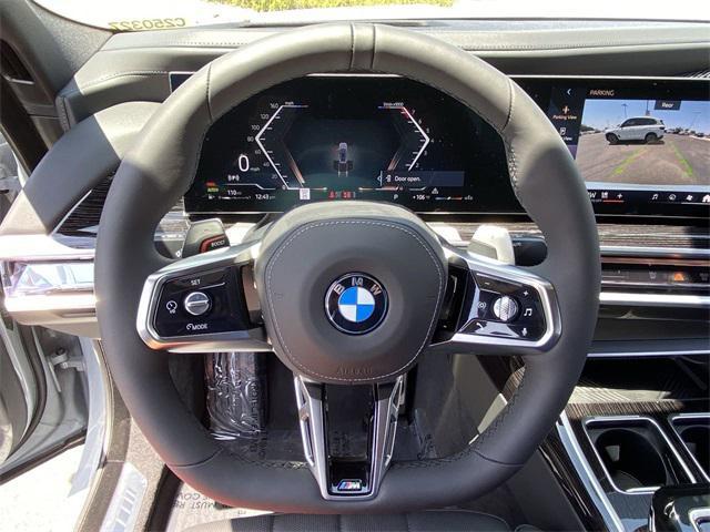 new 2025 BMW 740 car, priced at $104,875