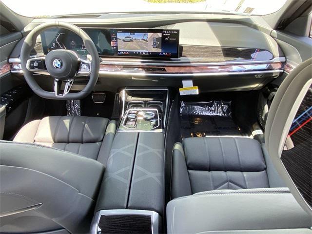 new 2025 BMW 740 car, priced at $104,875
