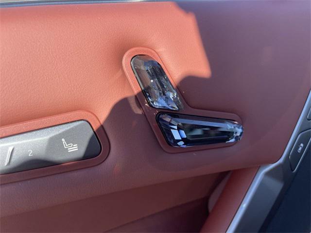 new 2025 BMW iX car, priced at $123,555