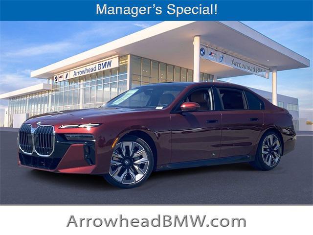 new 2025 BMW 740 car, priced at $101,925