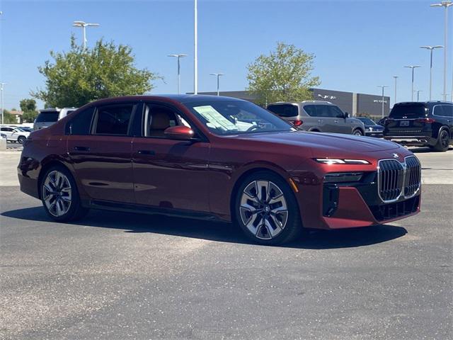 new 2025 BMW 740 car, priced at $101,925