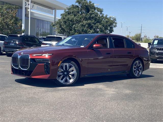 new 2025 BMW 740 car, priced at $101,925