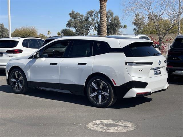 new 2025 BMW iX car, priced at $117,155