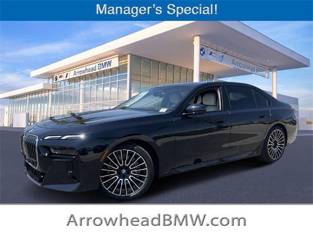 new 2025 BMW 740 car, priced at $111,075