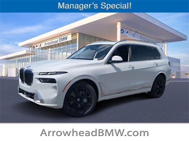 new 2025 BMW X7 car, priced at $89,300