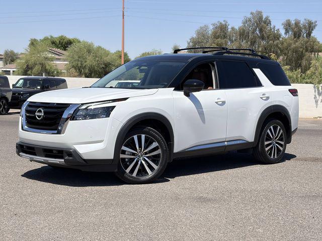 used 2025 Nissan Pathfinder car, priced at $42,265