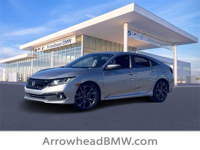 used 2020 Honda Civic car, priced at $18,972