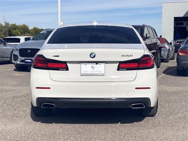used 2023 BMW 530 car, priced at $34,824