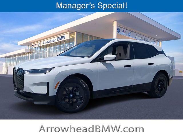 new 2025 BMW iX car, priced at $91,125