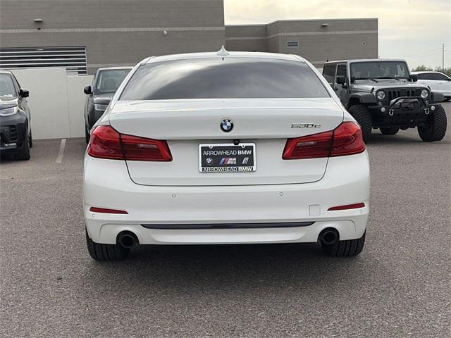 used 2019 BMW 530e car, priced at $19,545