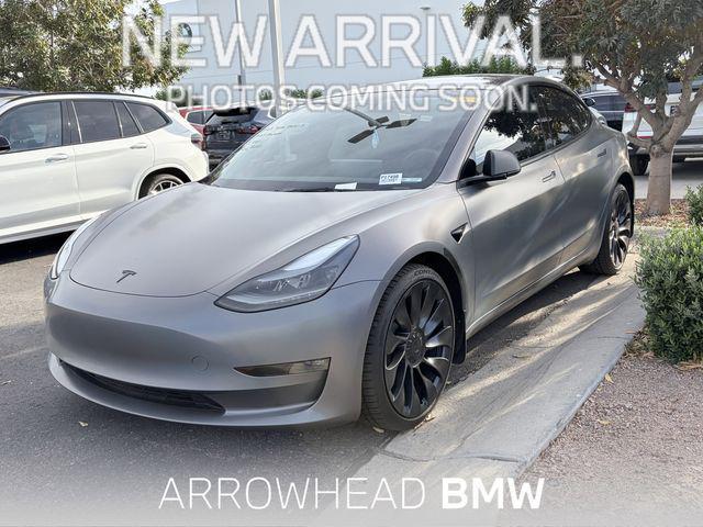 used 2023 Tesla Model 3 car, priced at $34,324