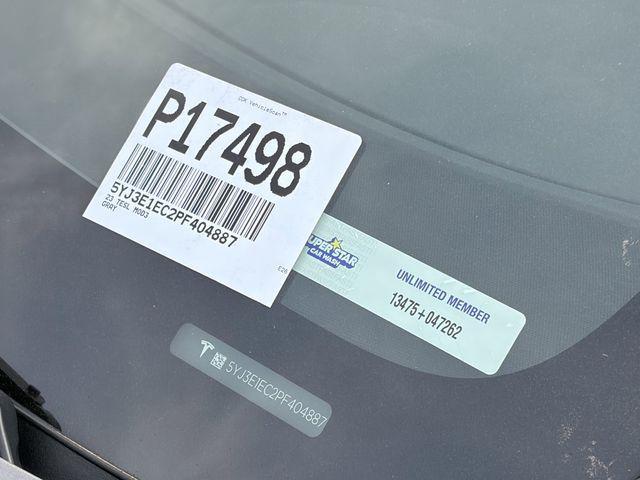 used 2023 Tesla Model 3 car, priced at $34,324