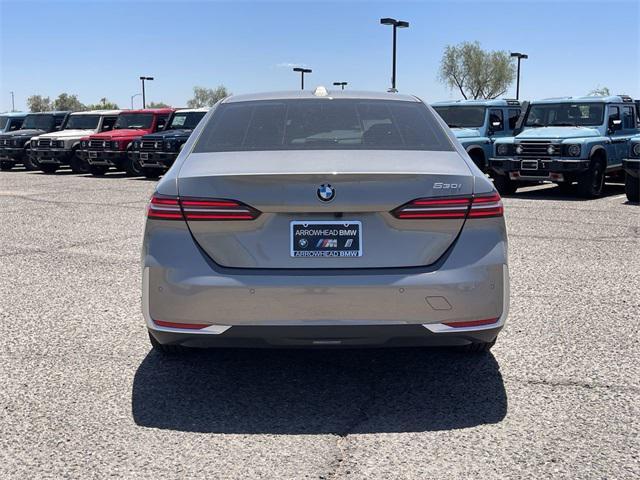 new 2025 BMW 530 car, priced at $61,940