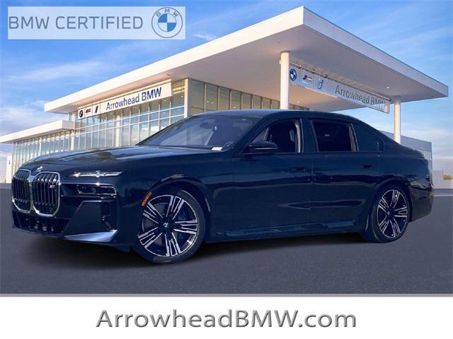 used 2024 BMW i7 car, priced at $114,999
