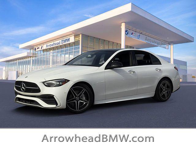 used 2022 Mercedes-Benz C-Class car, priced at $25,449