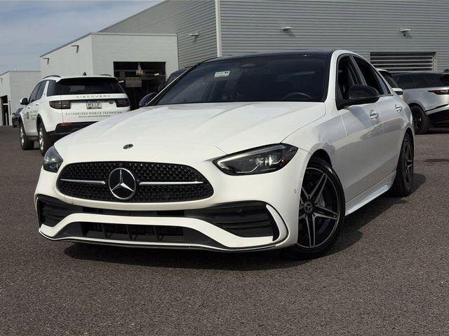 used 2022 Mercedes-Benz C-Class car, priced at $25,449
